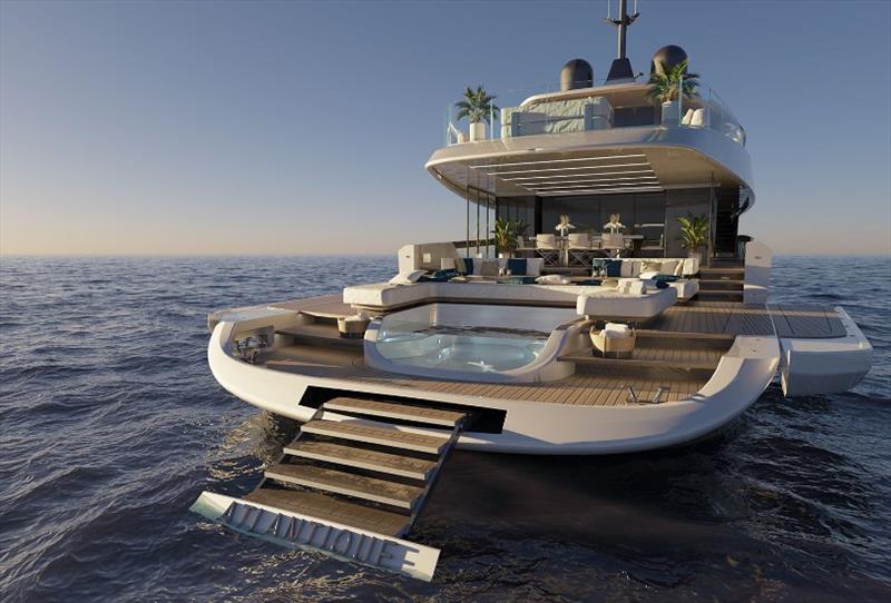 Columbus Atlantique 43 metre - photo © Columbus Yachts
