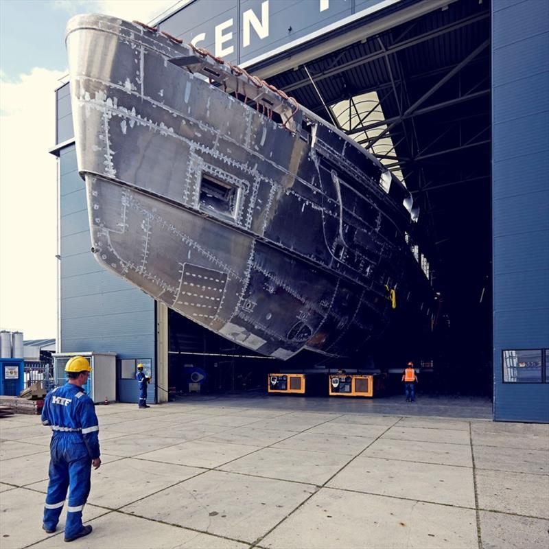 Project SkyFall - photo © Dick Holthuis / Heesen Yachts