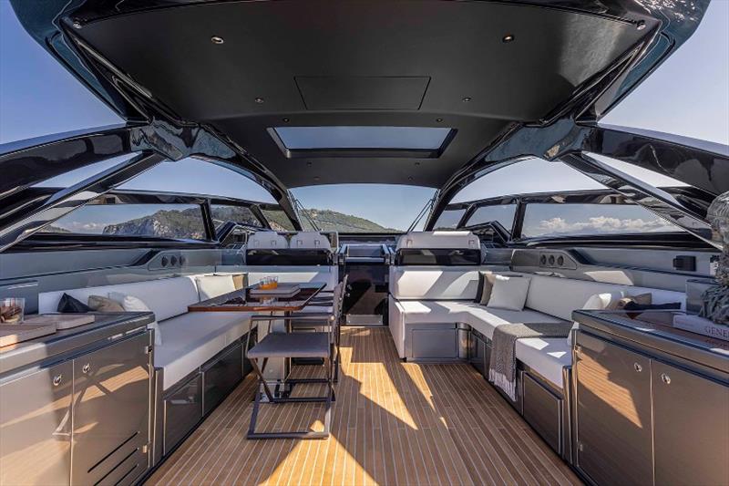 Riva 68' Diable main deck photo copyright Alberto Cocchi taken at  and featuring the Power boat class