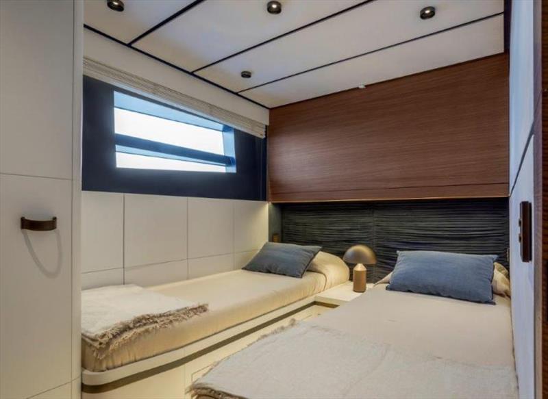 Evo V8 guest cabin - photo © Evo Yachts