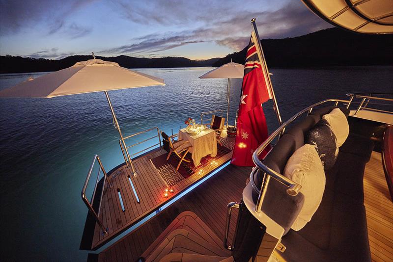 MY Aurora - photo © Luxury Charter Group