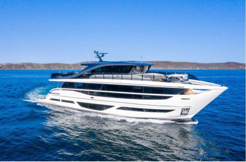 Princess X95 - photo © Princess Yachts