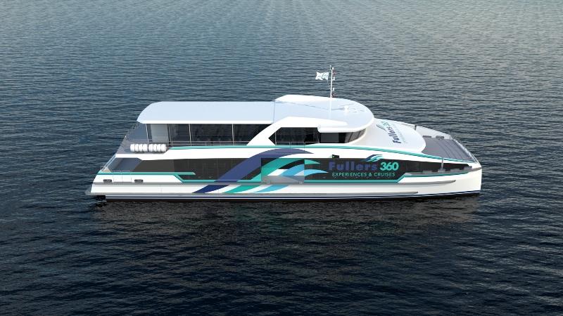 Incat Crowther 32 electric ferry - photo © Incat Crowther