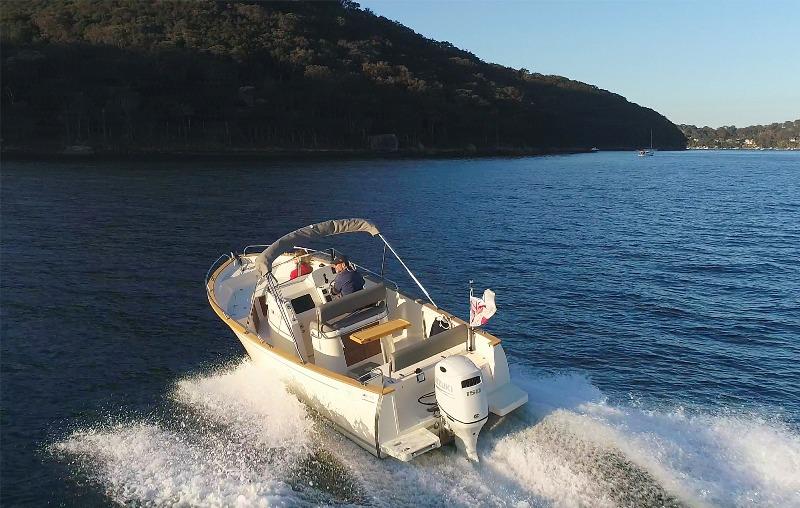 Rhea 23 photo copyright Ensign Yachts taken at  and featuring the Power boat class