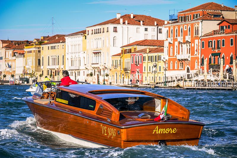 Hybrid taxi for Venice photo copyright Simrad taken at  and featuring the Power boat class