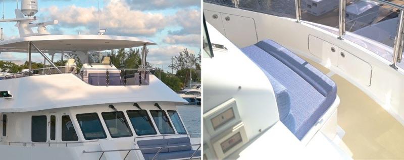 Bridgeview Deck photo copyright Outer Reef Yachts taken at  and featuring the Power boat class
