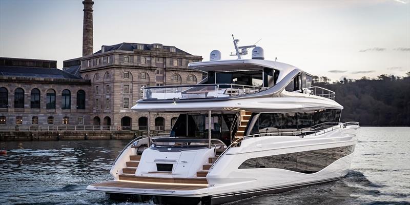 The ‘Princess Exclusive' event launches in Princess Yachts' brand home of Plymouth showcasing an eight-yacht line up photo copyright Princess Yachts taken at  and featuring the Power boat class