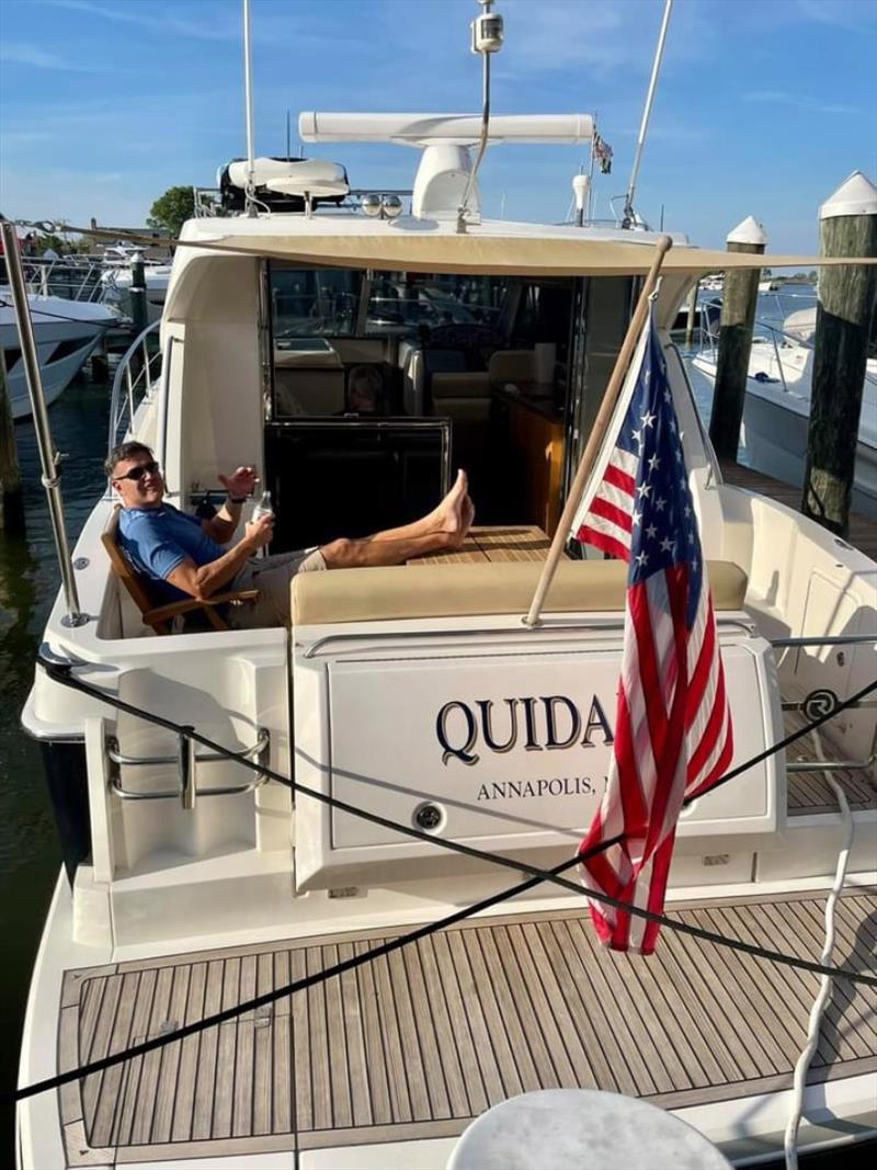 A weekend of fun and camaraderie was enjoyed by the Riviera family at the ever popular Rendezvous hosted by Ned and Lorrie Dozier. - photo © Riviera Australia