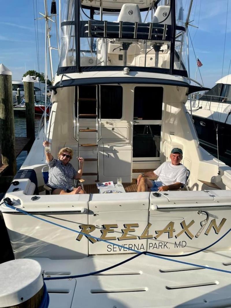 A weekend of fun and camaraderie was enjoyed by the Riviera family at the ever popular Rendezvous hosted by Ned and Lorrie Dozier. - photo © Riviera Australia