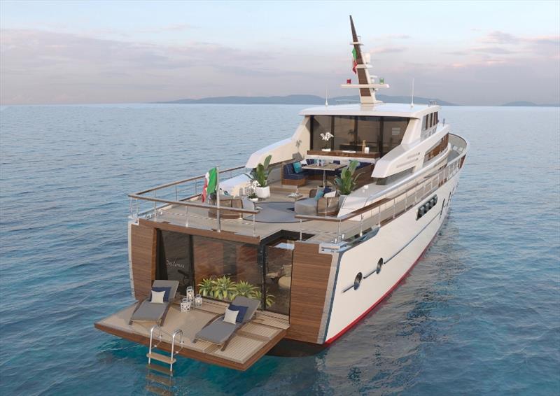 Gentleman Yacht photo copyright Codecasa Yachts taken at  and featuring the Power boat class