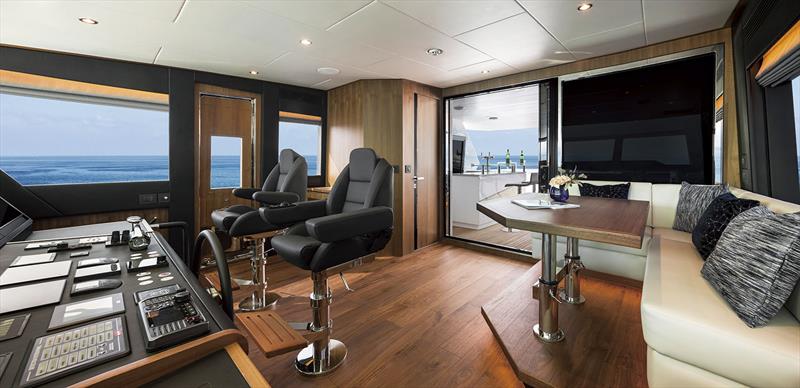 FD90 - Pilot house photo copyright Horizon Yachts taken at  and featuring the Power boat class