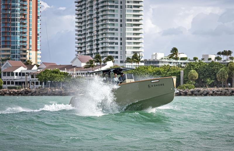 X Shore Eelex 8000 taking on the USA photo copyright X Shore taken at  and featuring the Power boat class