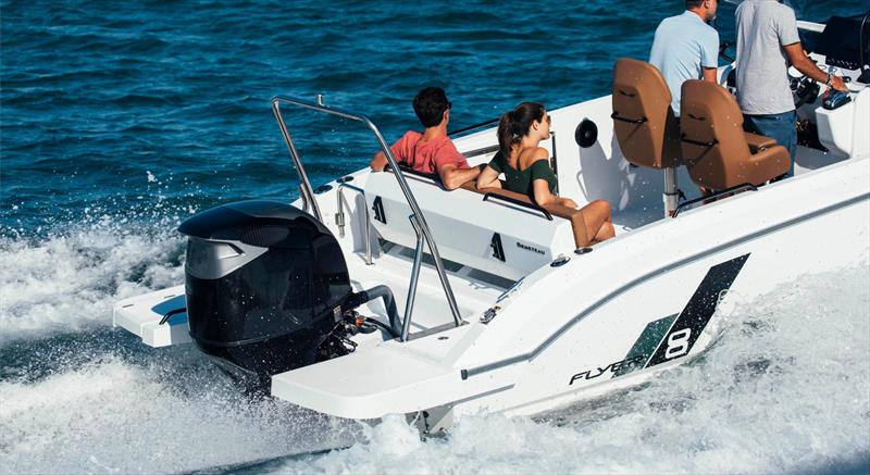 Flyer 8 photo copyright Beneteau taken at  and featuring the Power boat class