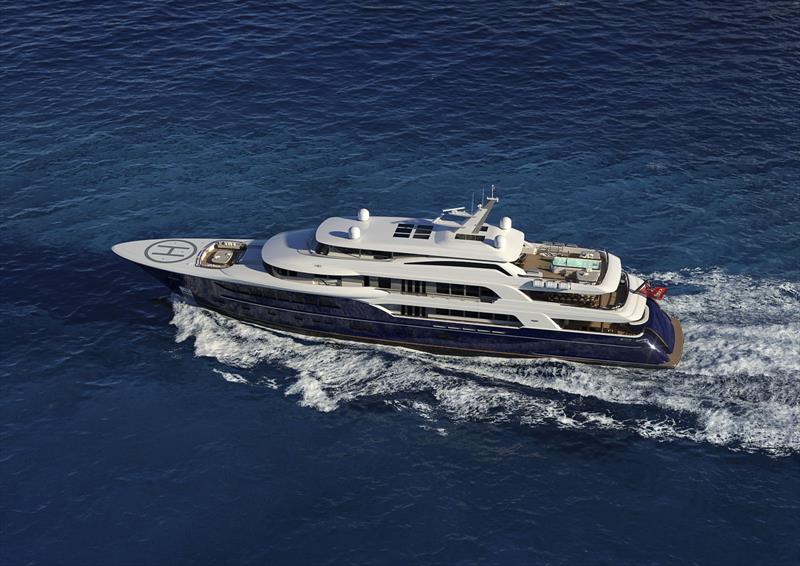 Burger 214' Tri-Deck Motor Yacht - photo © Burger Boat Company