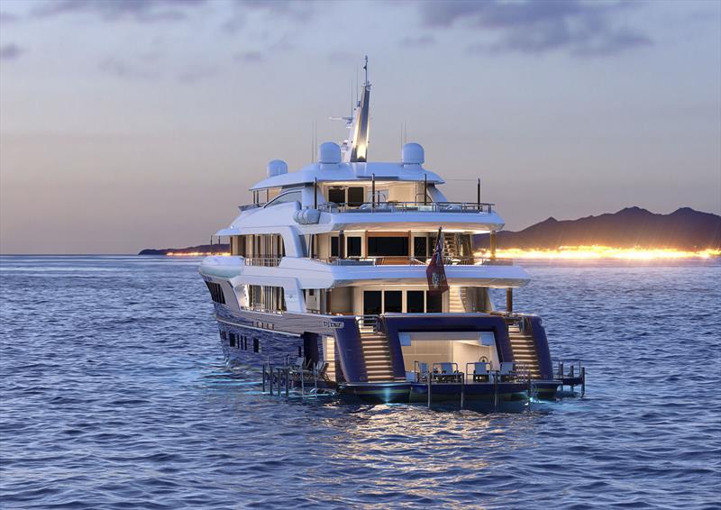 Burger 214' Tri-Deck Motor Yacht - photo © Burger Boat Company