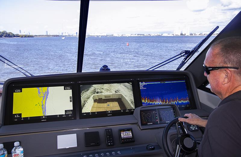 Room with a view aboard the Maritimo M600 Offshore FMY - photo © John Curnow