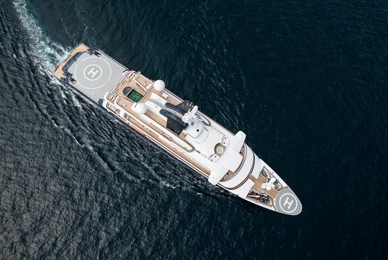 126-metre motor yacht Octopus - photo © Camper & Nicholsons