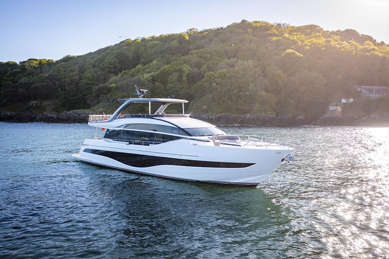 Princess Y85 - photo © Princess Yachts