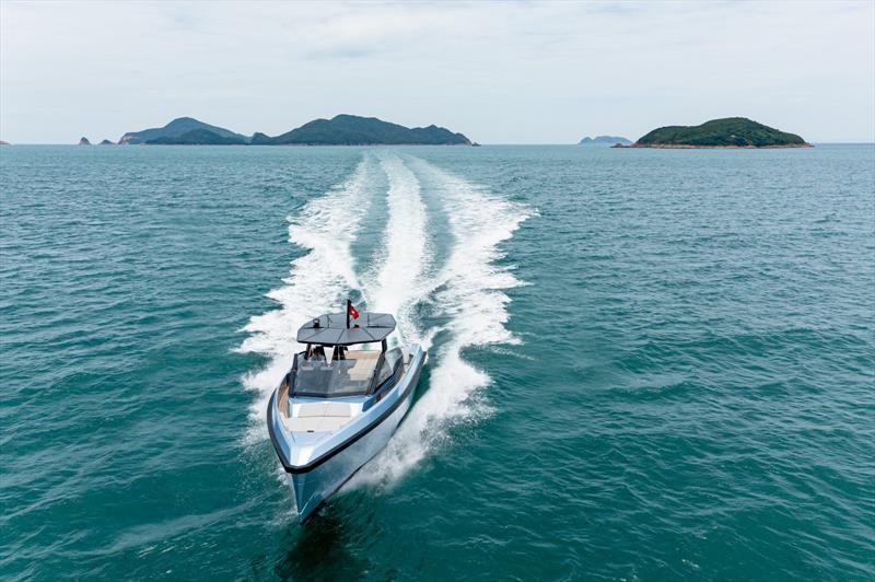 Wallytender43 photo copyright Ferretti Group taken at  and featuring the Power boat class