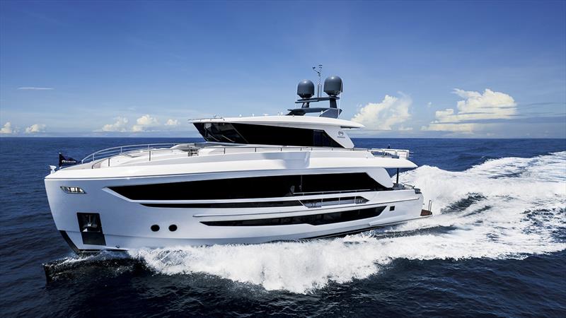 Horizon FD80 Hull 7 photo copyright Horizon Yachts taken at  and featuring the Power boat class
