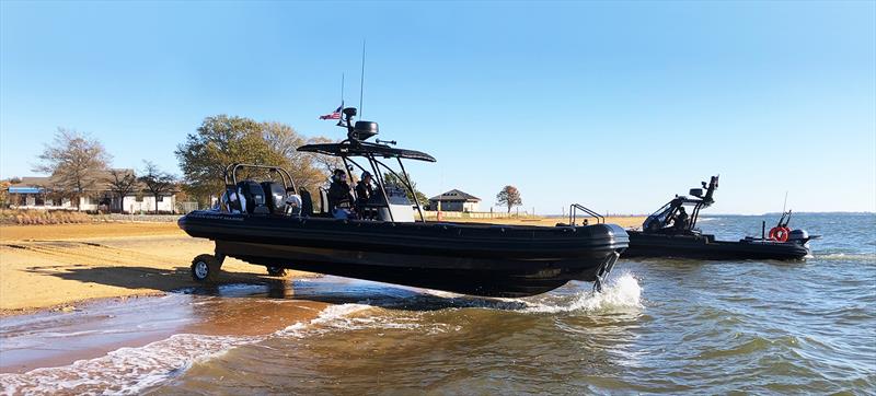 9.8m professional amphibious boat - photo © Ocean Craft Marine