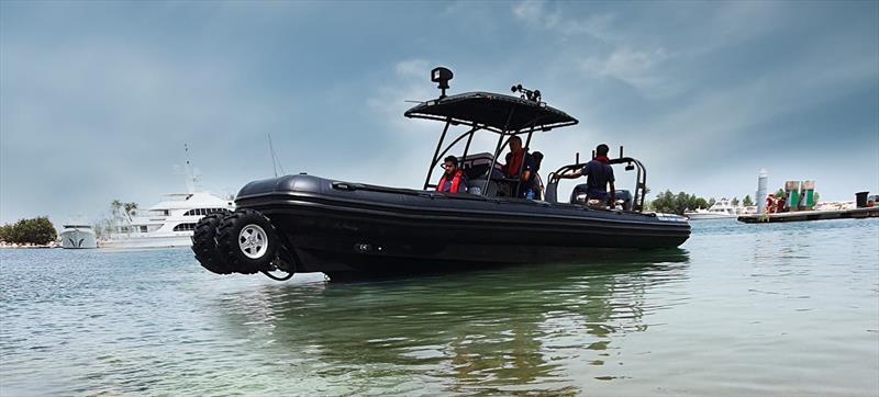 9.0m professional amphibious boat - photo © Ocean Craft Marine