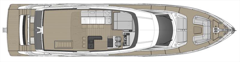 Ferretti Yachts 860 sundeck - photo © Ferretti Yachts