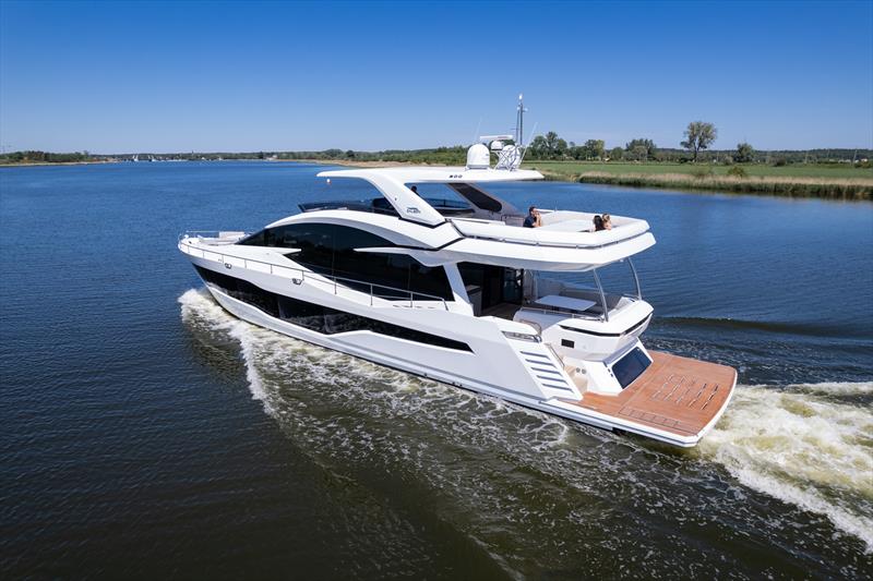 Galeon 800 Fly, Hull #1 - photo © Galeon Yachts