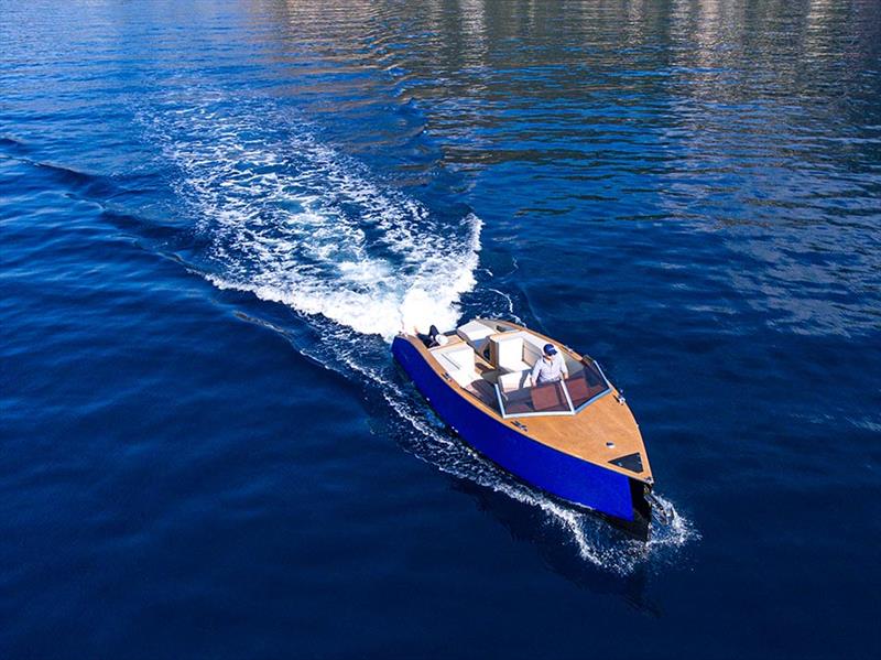 Lanéva Retrofit project photo copyright Lanéva taken at  and featuring the Power boat class