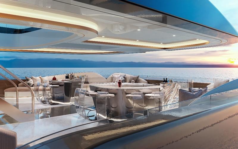 Slice - Sky Lounge - photo © Feadship