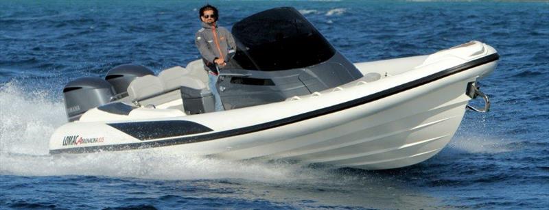 Adrenalina 10.5 photo copyright Lomac taken at  and featuring the Power boat class