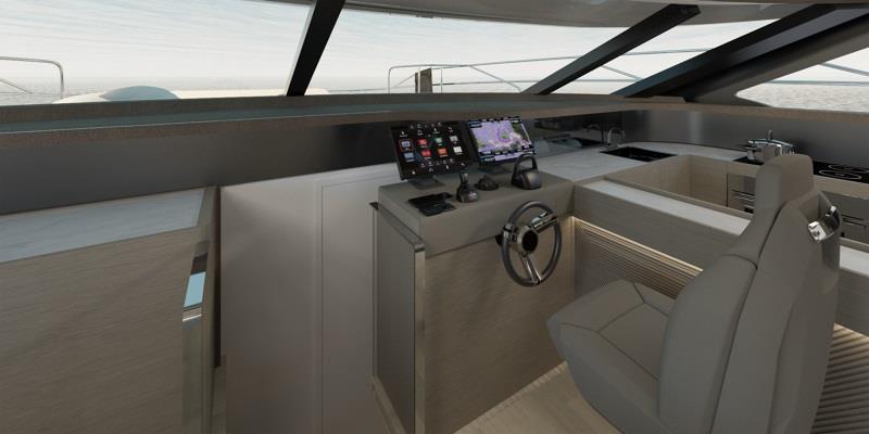 Prestige presents M8, the new M-Line flagship photo copyright Prestige Yachts taken at  and featuring the Power boat class