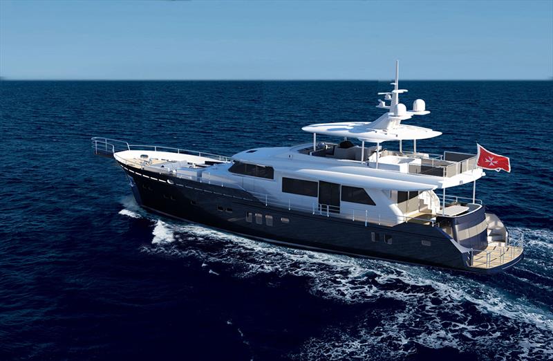 Voyager90 - photo © AvA Yachts