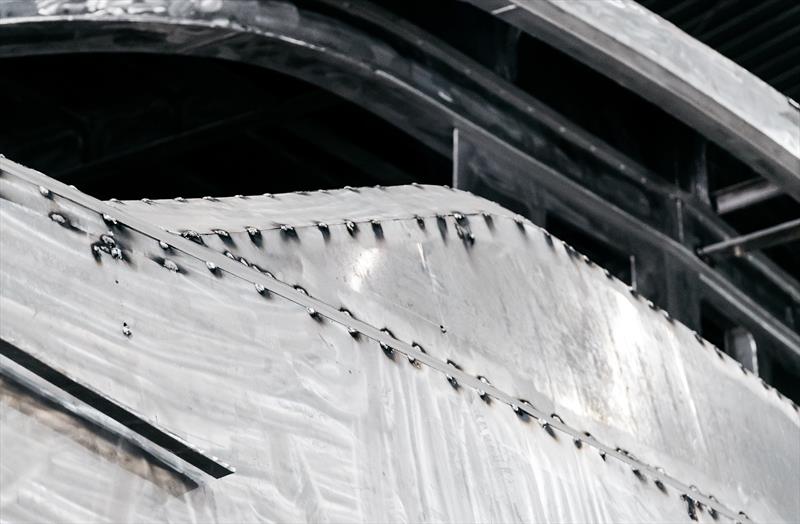 Aluminum shipbuilding - photo © Bering Yachts