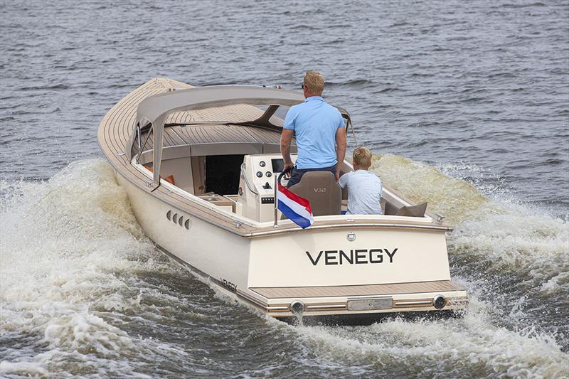 V30 Classic Cabin photo copyright Venegy Yachts taken at  and featuring the Power boat class