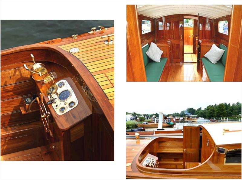 Gelyce in 2017 after her restoration - photo © Camper & Nicholsons