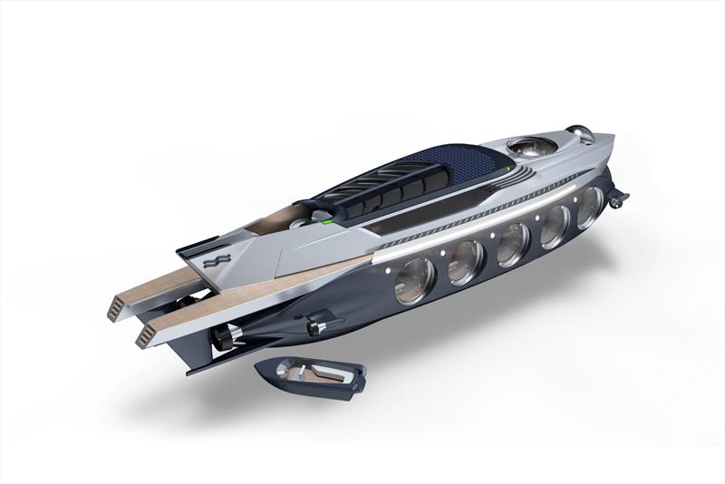 Nautilus - Quarter Rear Closed Top - photo © U-Boat Worx