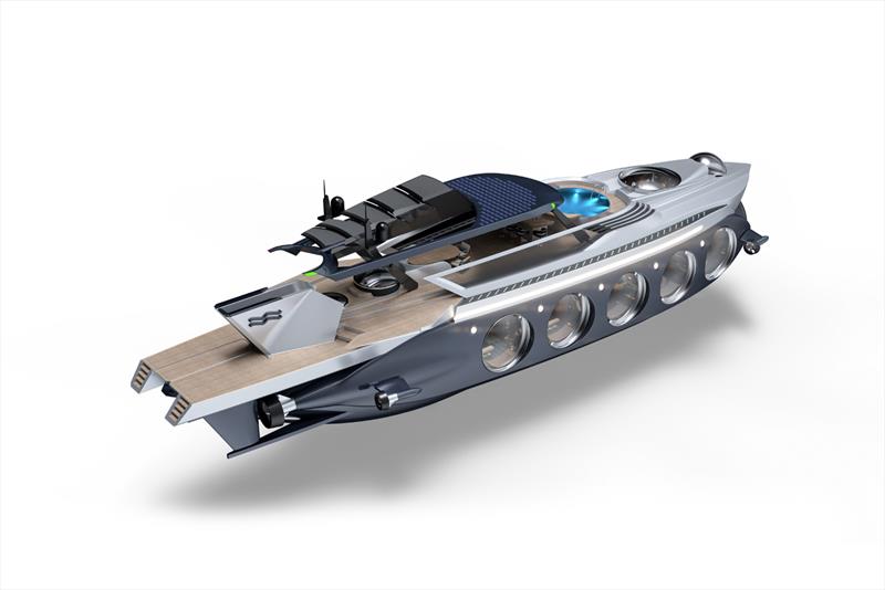 Nautilus - Quarter Rear - photo © U-Boat Worx