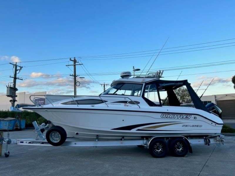 SL 27 HT sports fishing trailer boat - photo © Alan Whittley