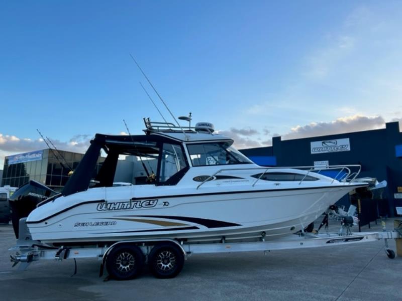 SL 27 HT sports fishing trailer boat photo copyright Alan Whittley taken at  and featuring the Power boat class