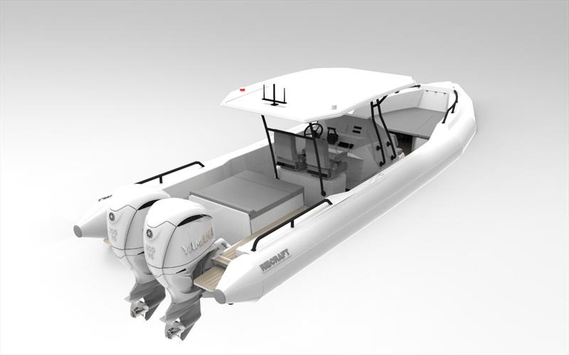 Ribcraft 950 Leisure (White) with x2 Yamaha 300hp V6 - photo © Ribcraft