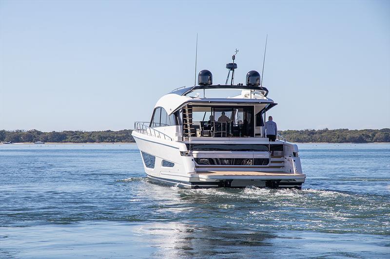 All hail the Queen - Maritimo S75 - photo © John Curnow