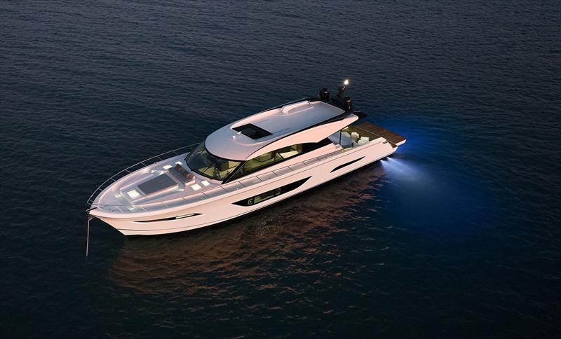 The Queen will take her guests where they want to go, and in style - Maritimo S75 - photo © Maritimo