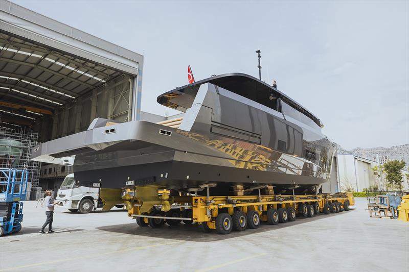 Custom 26m M/Y 0110 - photo © Alia Yachts