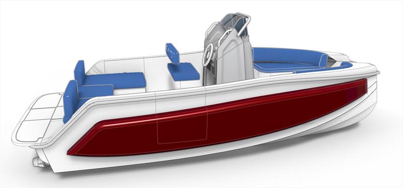 VC5 Tender for the Stabilised Monohull photo copyright Bury Design taken at  and featuring the Power boat class