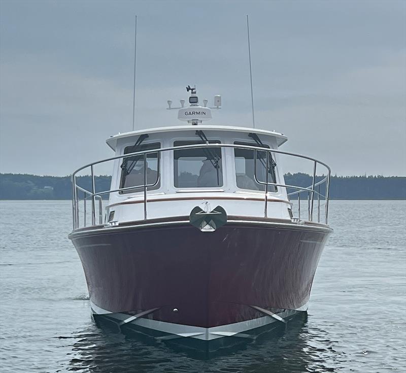 Monhegan 42 - Hull 3 - photo © Lyman-Morse Boatbuilding