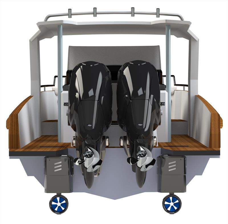 BlueSpin outboard - photo © BlueNav