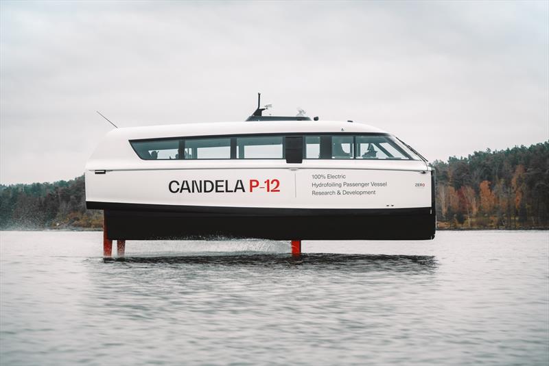 Candela P-12 in Stockholm - photo © Candela