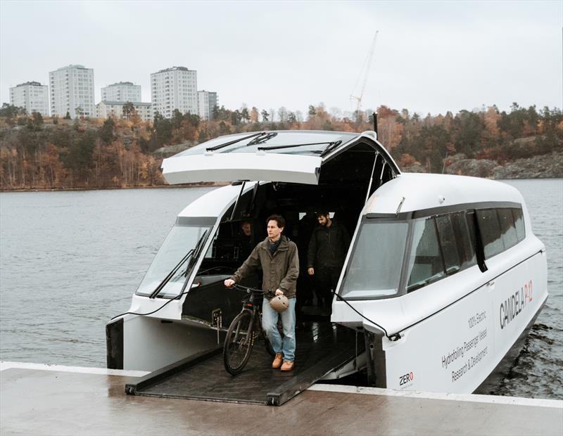 Candela P-12 in Stockholm - photo © Candela