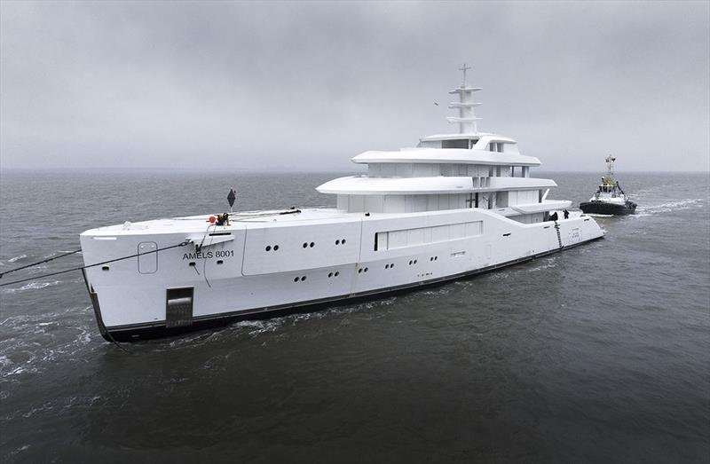 Amels 80 - photo © Damen Yachting